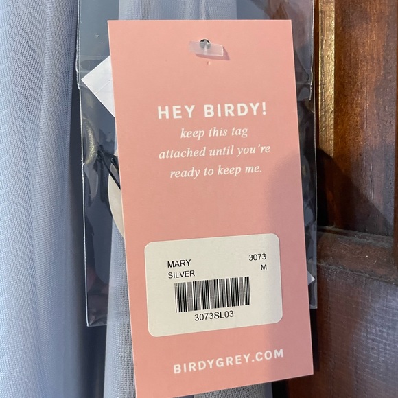 Birdie Gray Mary dress in Silver - Picture 3 of 3